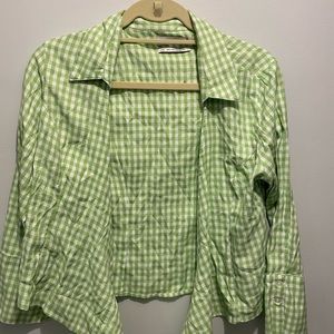 URBAN OUTFITTERS wrap shirt size M